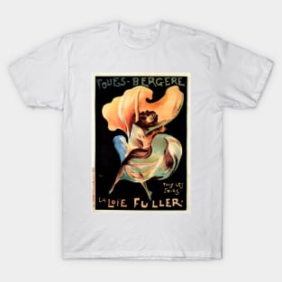 Folies Bergere LA LOIE FULLER Paris Cabaret Music Hall Dance Vintage French T-Shirt